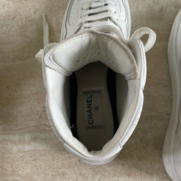 Gently Loved Chanel Hightops - Picture 8 of 11